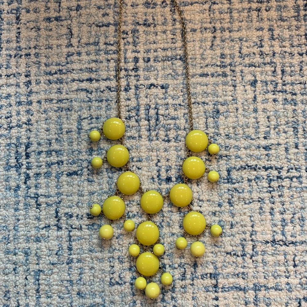 • J. CREW • BAUBLE NECKLACE •